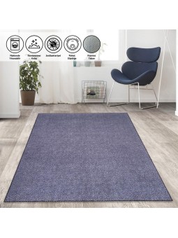 Modern düz kırçıllı Salon Oda Mutfak Halısı Koyu Gri Beyaz Halı Kaymaz Taban yıkanabilir