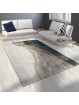 Bambu Halı Salon Halısı Post Pelüş Halı Modern desenli Gold Krem