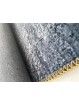 Bambu Halı Salon Halısı Post Pelüş Halı Modern desenli Gold Krem
