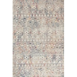 Modern Şönil Dokuma Eskitme İskandinav desenli Bej tonlarda Halı