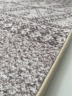 Modern Şönil Dokuma İskandinav üçgen desenli Bej tonlarda Halı