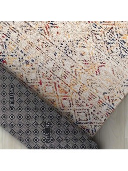 İskandinav eskitme kilim Salon Mutfak Oda Halısı Bej Krem Halı Kaymaz Makinada Yıkanabilir